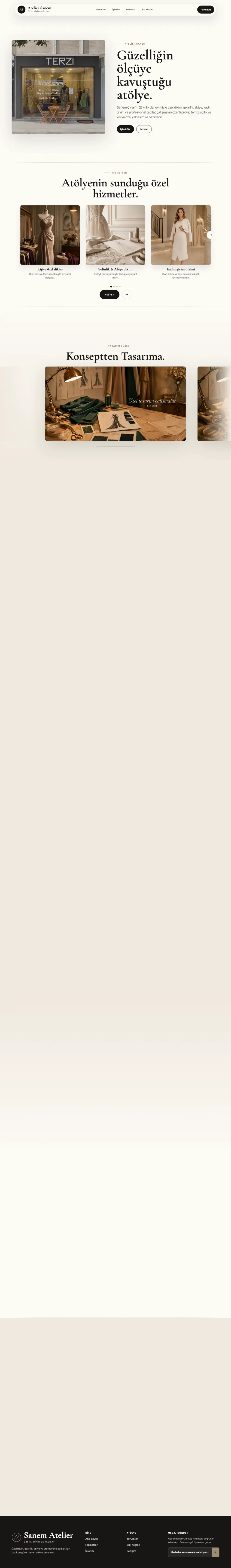Atelier Sanem website